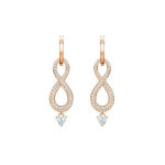 Swarovski Infinity Armastuse augustatud k&otilde;rvar&otilde;ngad Naiste k&otilde;rvar&otilde;ngad Roosa-kuld 5512625 Box (Random Color)