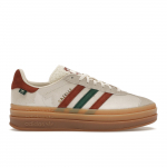 Adidas Originals Gazelle Bold Vahtraleht Kreemjas Valge Metsik Sepia Kollegiaalne Roheline IG3685 38