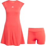 Adidas Tennise Pro Climacool Performance Slim Fit L&uuml;hikeste Varrukatega Niiskust Eemale Juhtiv Tennisekleit Sisemiste L&uuml;hikestega Naistele Pooll&auml;ikiv Punane IN6166 S