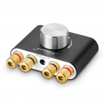 Uuendatud Nobsound Pro Toitega Bluetooth Digitaalne V&otilde;imendi HiFi jaoks Toiteplokiga NS-01G V&otilde;imendi, 5.0, 100W, K&otilde;larid, Heli, (Must) must