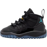 Jordan Air Jordan 11 High top Toddler Shoes Black/Gamma Blue Infant And Toddler 378040-047 23.5 black