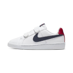 Nike Comfortable Low top Skateboard Shoes White Blue Red Kids' 833536-107 33.5 white
