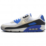 Nike Air Max 90 Premium Racer Blue Unisex tossud Valge Khaki Must HF3449-100 42.5