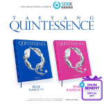 [Eeltellimus] TAEYANG - QUINTESSENCE (Interneti-kasu) [NO POB] RANDOM pink
