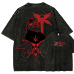 Code Geass Pesitud s&auml;rk Uus mudel Anime armastaja T-s&auml;rk &Uuml;lesuurus Aastaringselt kantav R&otilde;ivad Unisex T&auml;navar&otilde;ivad Yk L&uuml;hikesed varrukad Paarid M