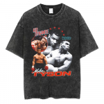 Pestud Vintage Mike Tyson Prime Merch T-s&auml;rk Meeste R&otilde;ivad Hip Hop Gootika Rock T-s&auml;rk Mehed Fitness J&otilde;usaal &Uuml;le suurusega T-s&auml;rgid Topid S