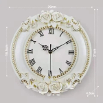 Euroopa stiilis loominguline vaikse seinakell, elutoa sein, kodu, hotell, restoran, kella kaunistus, vaikne kell white