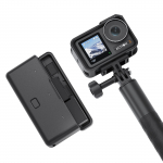 DJI Osmo Action 3 Adventure Combo Tegevuskaamera 4K V&auml;rviline K&uuml;lmakindel Pikaealise Akuga Sisaldab Kotti ja Pikendust 4K Kaamera YouTube'i Vlogginguks - must