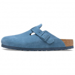 Birkenstock Boston pehme sisetallaga seemisnahast kitsa liistuga kingad 'Elemental Blue' 1027711 37