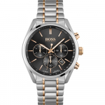 Hugo Boss 1513819 Meeste k&auml;ekell musta sihverplaadiga 44 mm h&otilde;be