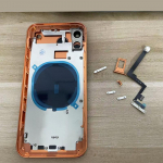Ise-tehtud t&auml;ielik kokkupanek Suur kaamera lame 11 jaoks nagu 17 Pro korpus, iPhone xr-ilt 17 Pro 11-le Ise-tehtud 17 Pro tagakaas 11 teisendamine 17 Pro XR TO 17 PRO oranž