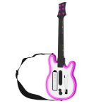 Traadita kitarrikontroller Wii puldi jaoks, toetab Guitar Hero ja Rock Band 2 Wii U m&auml;nge, rihma ja RGB-valgusega W001 as picture
