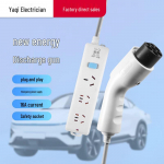 Yaqi kaasaskantav EV V2L toitepistik 16A pikendusjuhtmega