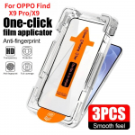 Lihtne paigaldus Karastatud klaasist kile Tolmuvaba komplekt OPPO Find X9+ Pro X8 Ultra X8S+ jaoks HD S&otilde;rmej&auml;ljevastane Kaitse Tolmuvaba kabiin High Definition&OPPO Find X9+