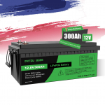 Frenchstock Datouboss 12V 300AH Lifepo4 Aku P&auml;ikesepatarei Liitiumaku Pakk Salvestusala RV/ P&auml;ikeses&uuml;steemi/ Trollimootori/ Matkaauto jaoks 12 V 300AH