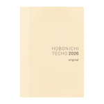 Hobonichi Techo 2026 Original Planeerija suurus 1 lehek&uuml;lg p&auml;evas Jaanuar Esmasp&auml;ev [A6 / / / algus] beež