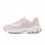 Skechers D'LITES 1.0 Naiste Kevad Suvi Panda Kingad Platvormi K&otilde;rgendusega Mitmek&uuml;lgsed Madalad Paksud Tossud Hele Roosa 150552-LTPK 37.5