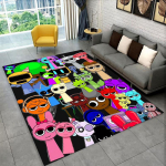 Muusika Sprunki Incredibox M&auml;ng Anti-slip Ala Vaip elutuppa, Magamistuppa, M&auml;ngutuppa, Pehme Vaip P&otilde;randamatt Kodu Kaunistus Vaip Laste Tuba 160x200cm