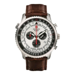 Meeste kell Swiss Alpine Military 7078.9532SAM - Kronograaf - Nahkrihm - Veekindel 10 ATM gray