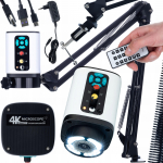Altair Provision 4K Komplekt - Digitaalne Mikroskoop Sony 8,29MP Kaameraga | HDMI + USB | Mobiilne K&auml;si Alusega | 24 LED-i | Kasutusvalmis Komplekt