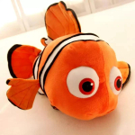 Multikas Nemo pehmem&auml;nguasi Armas t&auml;idisega kala Loomad Klounkala pehmed m&auml;nguasjad Armas rahustav nukk Kodu kaunistus S&uuml;nnip&auml;evakingitused T&uuml;druk laps 65cm orange