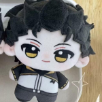 10 cm Anime Re Zero Cosplay Natsuki Subaru Palusnukk Mustade Juustega Tr&uuml;kitud Natsuki T&auml;idisega Palusm&auml;nguasi V&otilde;tmehoidja Nukkude Kogumiskingitus 10cm gray