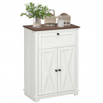 Kapp Sideboard Mitmeosalise hoiustusega 2 ust reguleeritava riiuliga 1 sahtel, dim. 60L x 30S x 87.5K cm 60 x 30 x 87.5 cm