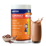 Gritzo SuperMilk Kasv+ (7-9a T&uuml;druk), Kahekordne &scaron;okolaad, 400g