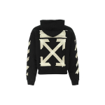 Off-White Tape Arrows &Uuml;le T&otilde;mmatav Huppari 'Must/Beež' Meeste OMBB037R20E300021048 XXS