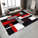 P&otilde;hjamaade abstraktne kunst Luksuslikud vaibad Elutuba Geomeetriline Kodu kaunistus Pestavad pehmed vaibad Diivani piirkond Magamistuba libisemiskindel p&otilde;randamatt 150cm x 220cm