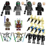 Klotsikomplekt Ahsoka Shadow Trooper Legion Tegevuskujukeste Komplekt Star Wars Star Wars shadow troops-20PCs