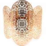 Les Tr&eacute;sors De Lily [L5205] &ndash; roosast kullast 'Carmen' k&auml;ev&otilde;ru pruun