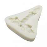 DIY k&uuml;&uuml;nlakujuline leht Fondant silikoonvormid 3D meisterdamiseks Kookide kaunistamise t&ouml;&ouml;riist &Scaron;okolaad Gumpaste vormid Vaigu savi F1376 roosa