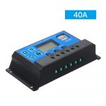 P&auml;ikeseenergia laadimiskontroller PWM intelligentne regulaator USB 5V 2,5A 60A sinine