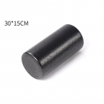 3 suurust must joogavahurull 30/45/60 cm treeningvarustuse massaažirull 30*15cm must