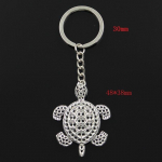 Moodne 30 mm v&otilde;tmehoidja metallist v&otilde;tmehoidja v&otilde;tmehoidja ehted antiikplaaditud kilpkonna kilpkonna meri 48x38 mm ripats h&otilde;be