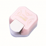 KWtrio 3in1 nurgaga &uuml;marpunch R4/R7/R10mm &uuml;mmargune nurgal&otilde;ikur kaardi fotopaberi lamineerimiskottide jaoks roosa