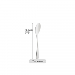 S&ouml;&ouml;gin&otilde;ude komplekt 304 roostevabast terasest k&ouml;&ouml;gis&ouml;&ouml;giriistade komplekt h&otilde;bedane praad nuga magustoidu lusikas s&ouml;&ouml;gin&otilde;ud kahvel lauan&otilde;ud 7 tk tarvikud Tea Spoon h&otilde;be