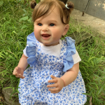 BZDOLL 55cm 3D v&auml;rviga nahale n&auml;htavad veenid Pehme silikoonist Reborn Baby Doll M&auml;nguasi T&uuml;drukule Armas naeratav Printsess Bebe Alive S&uuml;nnip&auml;evakingitus 55cm 3D-paint Skin Doll