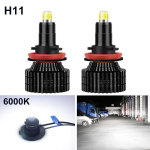 2tk 8-poolne 20000LM 3D H7 LED Canbus 360&deg; H1 H3 HB3 HB4 9012 Hir2 Led H11 H8 9006 9005 auto esitule pirn Udulamp Autole 12V H11 H8 H9 valge