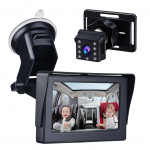 Beebi autopeegel 1080P 4,3-tolline beebiauto kaamera &ouml;&ouml;vaatlus turva autoistme peegelkaamerad