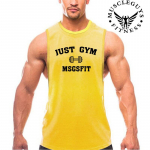 Muscleguys Fashion spordivest meeste jooksufitnessi kiirelt kuivav hingav varrukateta T-s&auml;rk sisetreeningu kulturismi tankid M must