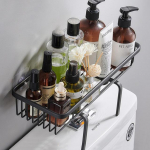 Vannitoa seinale paigaldatav hoiurest &Scaron;ampoon Kosmeetika WC-riiul Majapidamistarbed Punch-Free WC-riiul Vannitoatarvikud