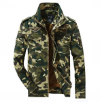 S&uuml;gis ja Talv Meeste Fliisist Camouflage Seeria T&ouml;&ouml;riistad Air Force One Meeste Jakk T&ouml;&ouml;riista Jakk L khaki