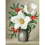 Teemanttikandid maastik t&auml;isring puur 5D teemantmaaling lillepilt kivimosaiik kodukaunistusega sein Full Round 20x30CM