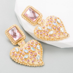 Naiste r&otilde;ngask&otilde;rvar&otilde;ngas Bohemian O-kujuline loominguline riisihelmed liialdatud tarvikud k&otilde;rvar&otilde;ngad OneSize roosa