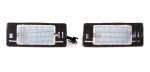 Opel lampki tablicy rejestracyjnej LED 2x550lm, zestaw 2szt