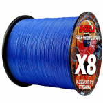500M 8 haruga p&otilde;imitud &otilde;ngen&ouml;&ouml;r multifilament PE traat X8 &uuml;litugev 18 22 31 39 43 52 61 78 LB 61lb