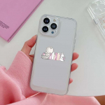 Cartoon Cute Elephant telefoni&uuml;mbris Iphone 14 13 12 11 Promax Mini Plus Xr Xs Max 7 8 Se 2022 l&auml;bipaistev pehme Tpu Capinha jaoks For iphone SE 2022
