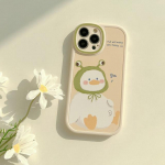 Multikas 3D Duck Couple Fat Ducks Armas armas telefoni&uuml;mbris telefonile Iphone 13 Pro Max Xsmax X Xr 12 11 Promax pehme silikoonist liugkate For iphone 12pro